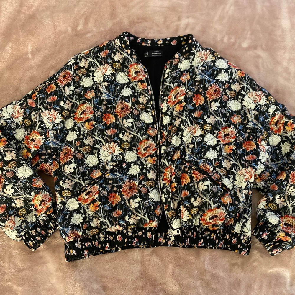 Zara bomber jacket